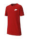 Nike Kids T-shirt Red