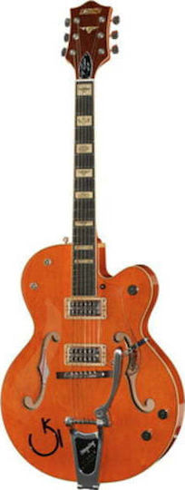 Gretsch G6120 Ηλεκτρική Κιθάρα Semiacoustic με HH Διάταξη Μαγνητών Western Maple Stain με Θήκη