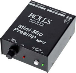 Rolls MP 13 Μικροφωνικός Προενισχυτής Μονοκάναλος με Phantom Power & 1 Εισόδο XLR