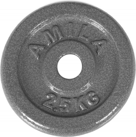 AMILA Δίσκος Μεταλλικός 1 x 2.5kg Φ28mm