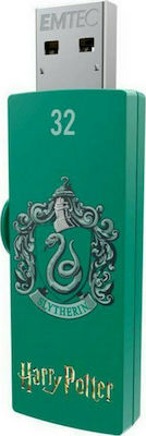 Emtec M730 Harry Potter Slytherin 32GB USB 2.0 Stick Green