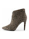 Xti Suede Women's Ankle Boots with High Heel