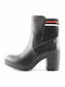 Refresh Women's Chelsea Boots with High Heel Black