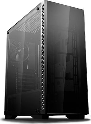 Deepcool Matrexx 50 Gaming Midi Tower Κουτί Υπολογιστή με Πλαϊνό Παράθυρο Μαύρο