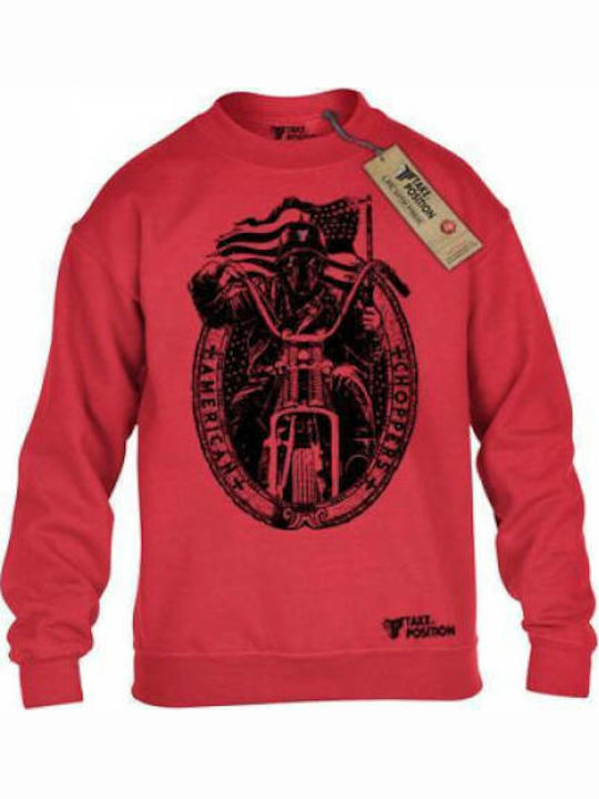 Takeposition Kids Sweatshirt Red