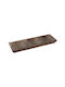 Espiel Hölzernes Ordnungshüter 3 Schlitze Braun W45xL13xH4cm 1Stück