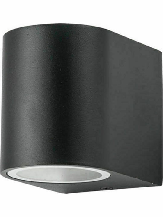 Vivalux Porto/R Wall-Mounted Outdoor Spot Light GU10 IP44 6.8x8x9.2εκ.