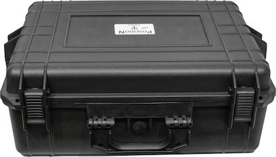 Poseidon Camera Suitcase in Black Color