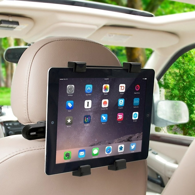 Car Headrest Tablet Holder Mount Universal (710") Skroutz.gr