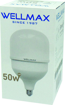 Wellmax Bec LED 50W pentru Soclu E27 Alb natural 4500lm