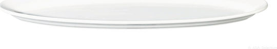 ASA Selection Πιατέλα Οβάλ Πορσελάνης Λευκή Grande 59x20cm Πιατέλα Σερβιρίσματος Οβάλ από Πορσελάνη Λευκή 59x20εκ.