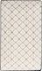 General Trade Appetizer Platter Ceramic White with Grey Print 29x16cm Serving Platter Rectangular White 29x16cm