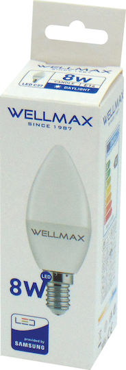 LED Bulb E14 Cool White 600lm 02.001.1304