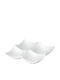 Horecabar Plastic Dessert Divided Serving Plate with 4 Slots White 12x12x3cm