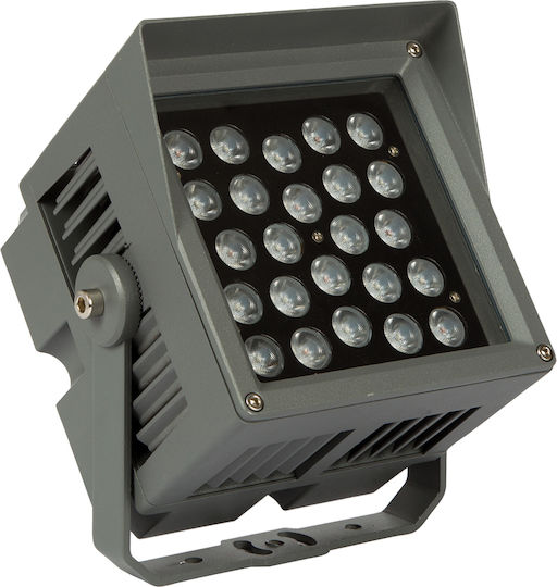 VK Lighting Στεγανός Προβολέας LED 48W RGB IP65