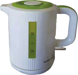 Sokany GP-303 Kettle 1lt 1200W Green