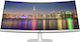 HP 34f 34" Ultrawide QHD 3440x1440 IPS Curved Monitor with 5ms GTG Response Time