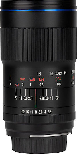 Full Frame Camera Lens 100mm f/2.8 2X Ultra APO Telephoto / Macro for Nikon F Mount Black