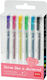 Legami Milano Shine Like a Diamond Pen Gel 1mm with Multicolour Ink 6pcs