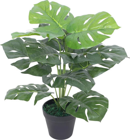 Artificial Plant in Pot Monstera Green 45cm vidaXL