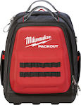 Milwaukee Packout Τσάντα Εργαλείων Πλάτης Κόκκινη Μ38xΠ24xΥ50εκ.