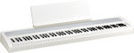 Korg Ηλεκτρικό Stage Πιάνο B2 με 88 Βαρυκεντρισμένα Πλήκτρα Ενσωματωμένα Ηχεία και Σύνδεση με Ακουστικά White