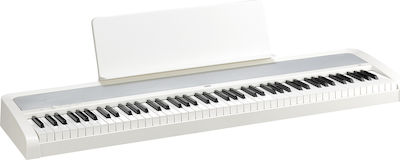 Korg Electric Stage Piano B2 with 88 Centered Keyboard Built-in Speakers and Connection with Headphone White