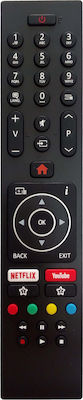 F&U Compatible Remote Control DC-103 for Τηλεοράσεις F&U