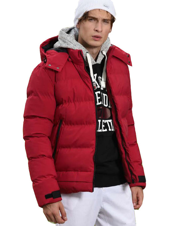 Winter Jacke Puffer Rot