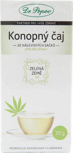 Cannadorra Έγχυμα Κάνναβης με CBD 1,6% Κάνναβη 20 Φακελάκια 30gr