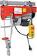 vidaXL Electric Hoist for Weight Load up to 500kg Red