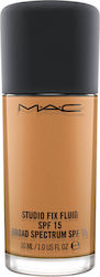 M.A.C Studio Fix Лилаво/бяло SPF15 NC58 30мл