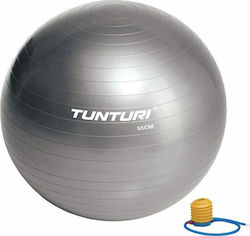 Tunturi Топка Пилатес 55см 0.752кг в Сребрист Цвят