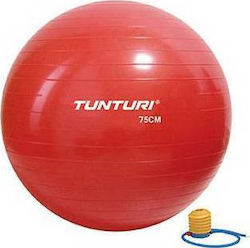 Tunturi Pilates Ball 75cm 1.215kg Red