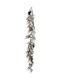 Lianos with Balls and Pinecones Christmas Garland White 150x20cm 1pc