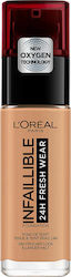 L'Oreal Paris Infaillible 24H Fresh Wear Machiaj lichid 290 Golden Amber 30ml