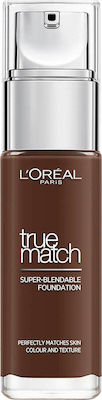 L'Oreal Paris True Match Super Blendable Liquid Make Up SPF17 12N Ebony 30ml