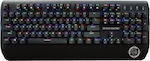 Zeroground KB-2700G Sakimo Gaming Mechanical Keyboard with Outemu Blue switches and RGB lighting (US English)