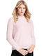 Guess Irene Women's Long Sleeve Sweater Pink