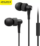 Awei ES-390i In-ear Handsfree with 3.5mm Connector Black
