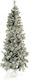 Slim Ματ Ασημί Christmas Slim Silver Tree H240cm