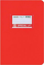 Typotrust Notebook Ruled B5 50 Sheets Special Color Red 1pcs