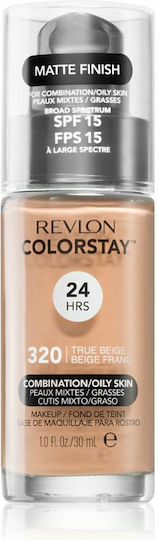 Revlon Colorstay Make-up Combination Oily Skin Liquid Foundation SPF15 30ml