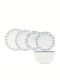 Ιωνία Kythera Dinnerware Set White