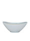 Ιωνία Apeiron Salad Bowl Porcelain Λευκή-Μπεζ 27x27x11cm 1pcs