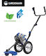 Gardenman GMWB508 Zweitakt-Benzinmotor Mit Rädern Freischneider 2.1hp 14.5kg