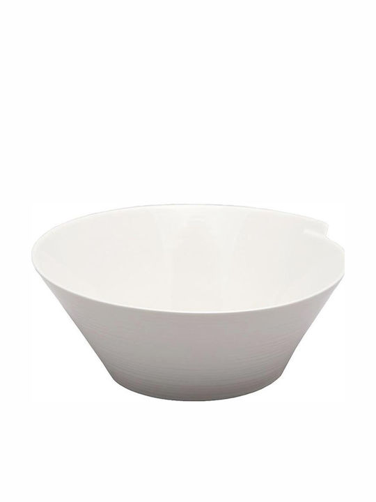Espiel Salad Bowl Ceramics Λευκή 21.6x21.6x9cm 1pcs