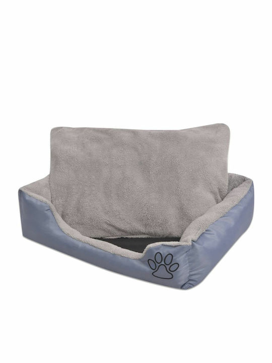 vidaXL Dog Sofa Sofa Dog Bed Gray 50x38cm. 170413