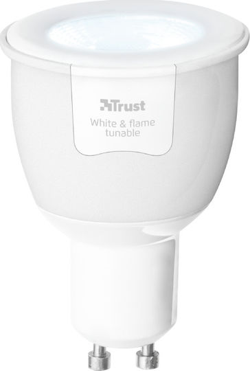 Trust ZLED-TUNEG6 Smart LED Bulb 6W for Socket GU10 and Shape MR16 Adjustable White 350lm Dimmable