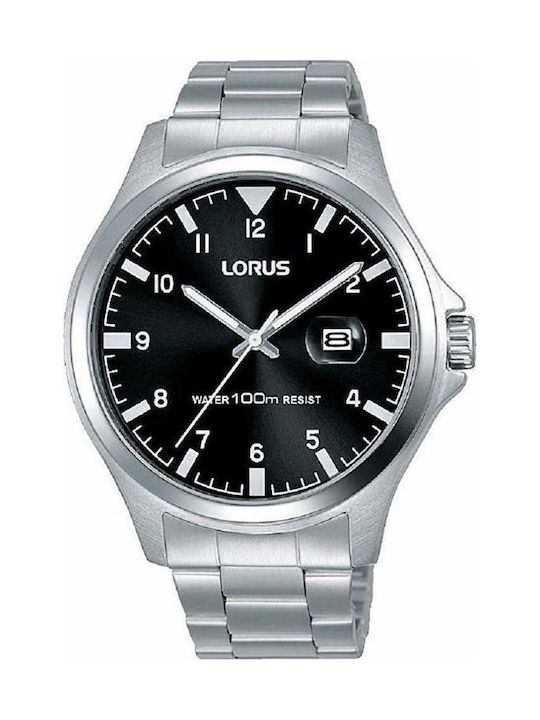 Lorus Uhr Batterie mit Silber Metallarmband RH961KX9